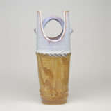 萩焼 玉村信一 花瓶 桶