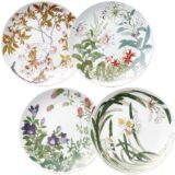 ノリタケ 柴田是真画 プレートセット