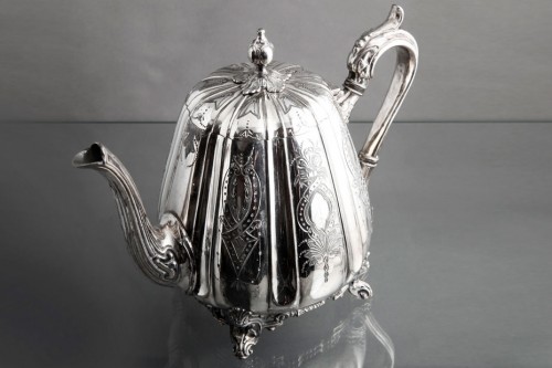 19世紀末 W.Tyler社製 シルバープレート 紅茶･珈琲ポット