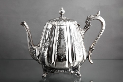 19世紀末 W.Tyler社製 シルバープレート 紅茶･珈琲ポット