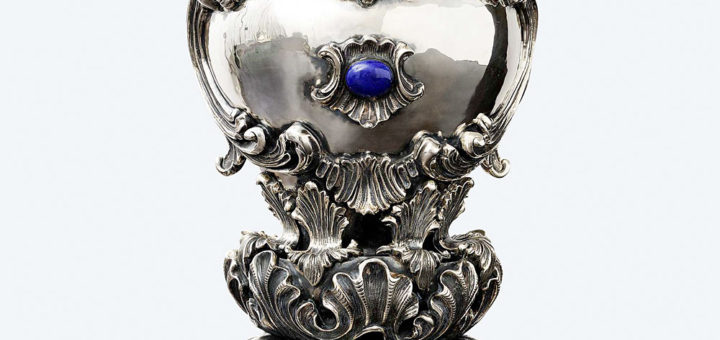 ブチェラッティ 銀製 花瓶 ロカイユ ( Buccellati Silver Rocaille Vase )