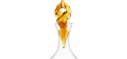 ラリック イヤーデカンタ 2014 オルキデ アンバー ( Lalique Orchidee Decanter - 2014 Vintage Edition )