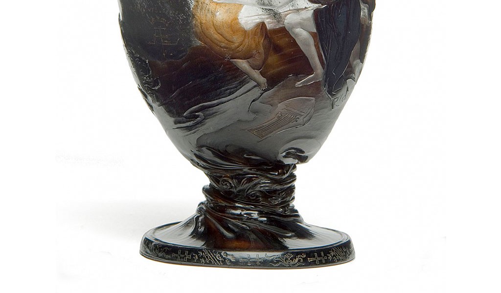 エミール・ガレ 花瓶 オルフェウスとエウリディケ ( Émile Gallé Vase Orphée )