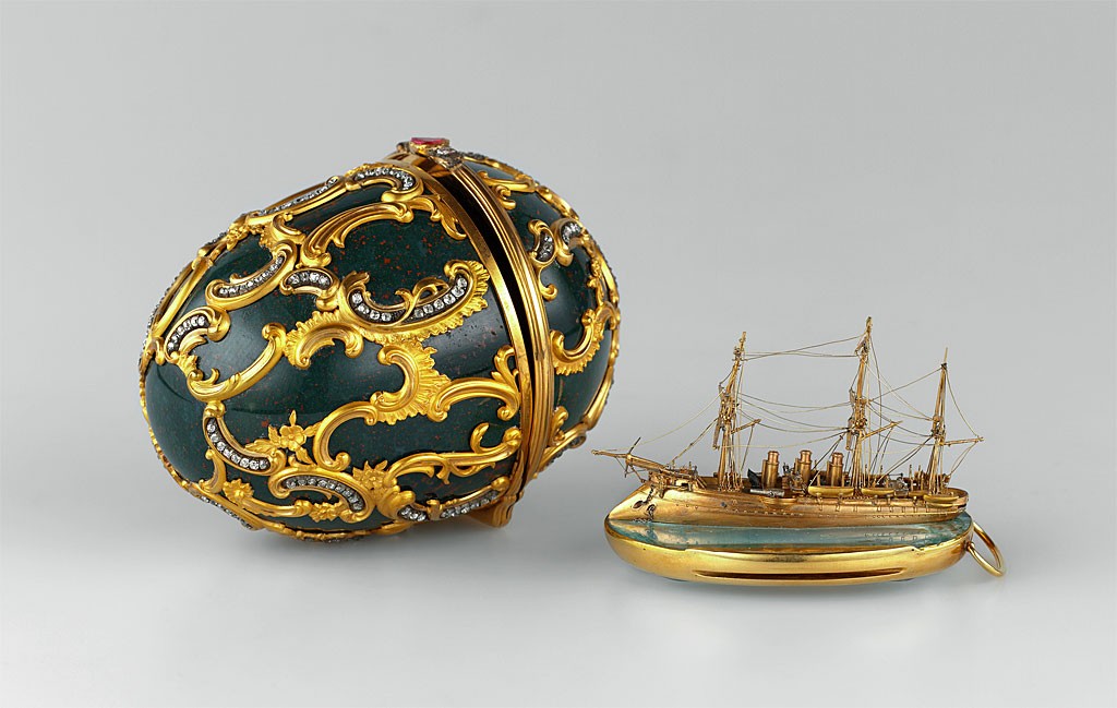 ファベルジェの卵 巡洋艦アゾフ号 1891 ( Fabergé Imperial Eggs Memory of Azov 1891 )