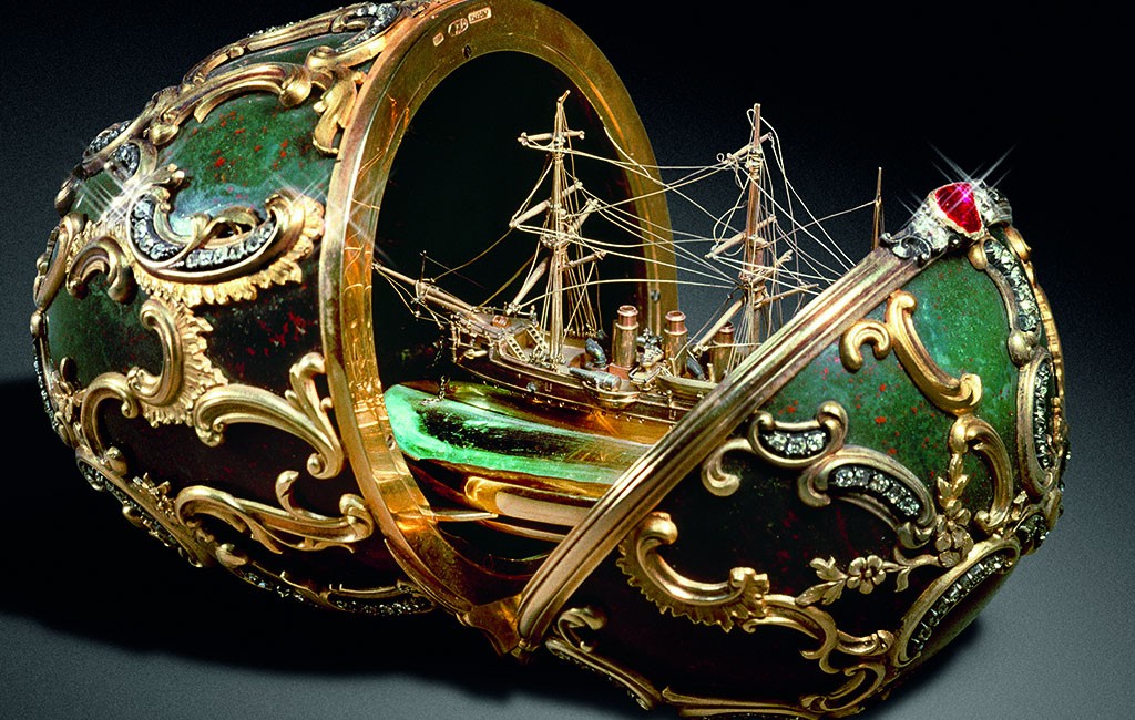 ファベルジェの卵 巡洋艦アゾフ号 1891 ( Fabergé Imperial Eggs Memory of Azov 1891 )