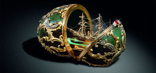 ファベルジェの卵 巡洋艦アゾフ号 1891 ( Fabergé Imperial Eggs Memory of Azov 1891 )