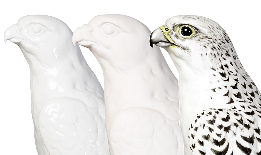 アウガルテン フィギュリン ハヤブサ ( Augarten Figurine Gyrfalcon )