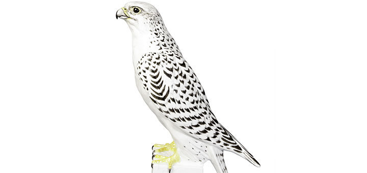 アウガルテン フィギュリン ハヤブサ ( Augarten Figurine Gyrfalcon )