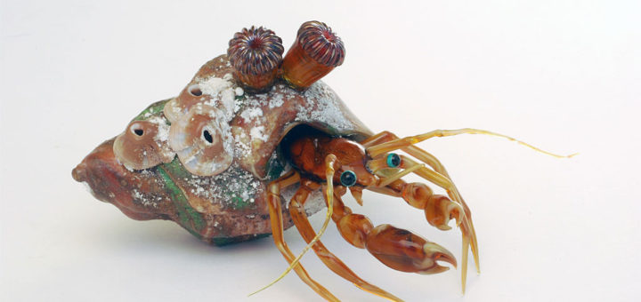 ビットリオ・コスタンティーニ オブジェ ヤドカリ ( Vittorio Costantini Figurine Hermit Crab )