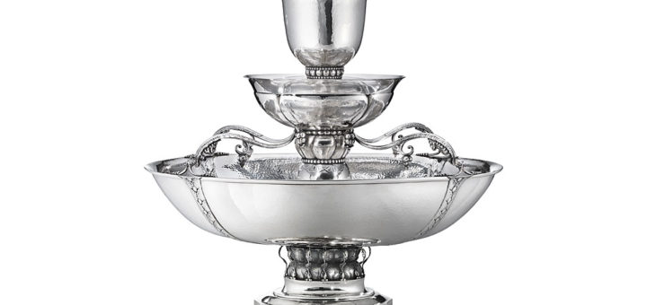 ジョージ・ジェンセン センターピース ジャルディニエール 1400 ( Georg Jensen Jardinière 1400 )