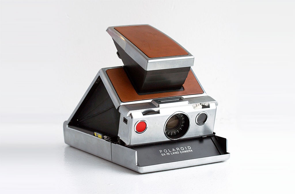 Polaroid SX-70 1st モデル　完動品　ポラロイド