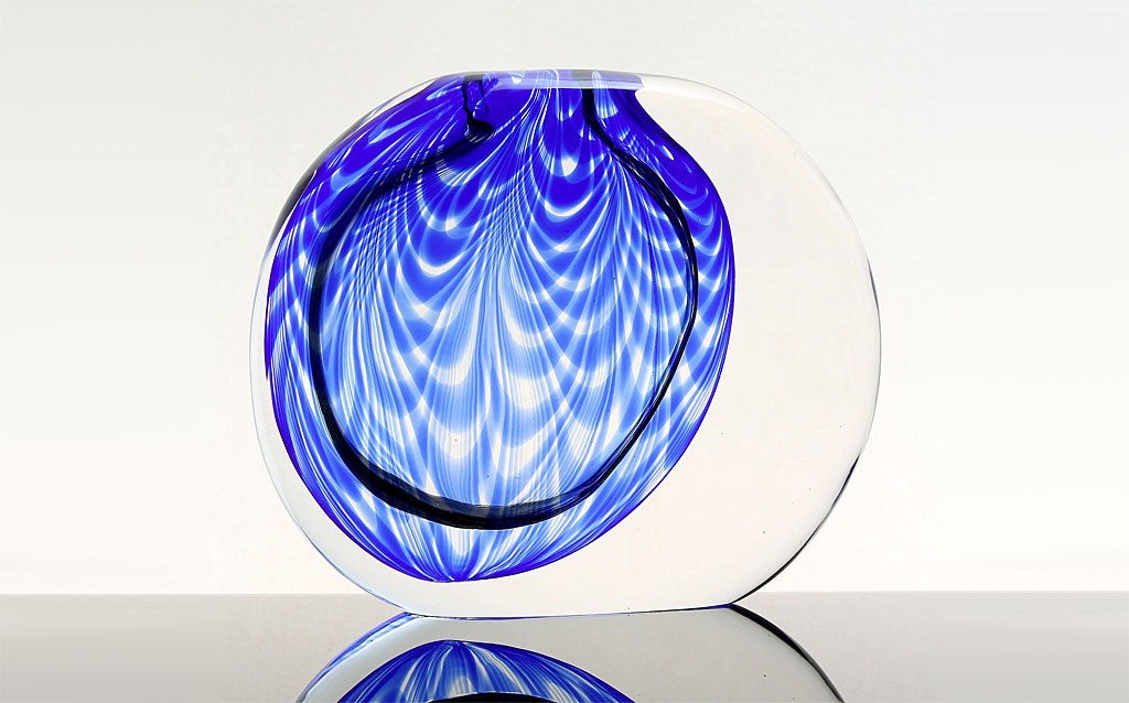 ヴェネチアガラス アントニオ・ダ・ロス 花瓶 モーメント フェニキア ( Venetian Glass Antonio Da Ros Vase “Momento-Fenicio” )