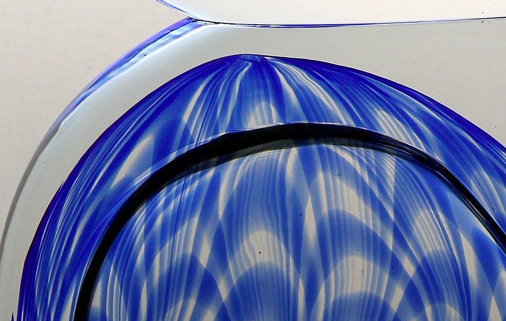 ヴェネチアガラス アントニオ・ダ・ロス 花瓶 モーメント フェニキア ( Venetian Glass Antonio Da Ros Vase “Momento-Fenicio” )