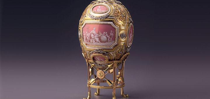ファベルジェの卵 グリザイユ 1914 ( Fabergé Imperial Eggs Grisaille 1914 )