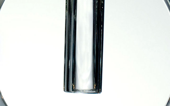 ボヘミアガラス モーゼル 円形 バッド ベース ( Bohemian Glass Moser Circular Bud Vase )
