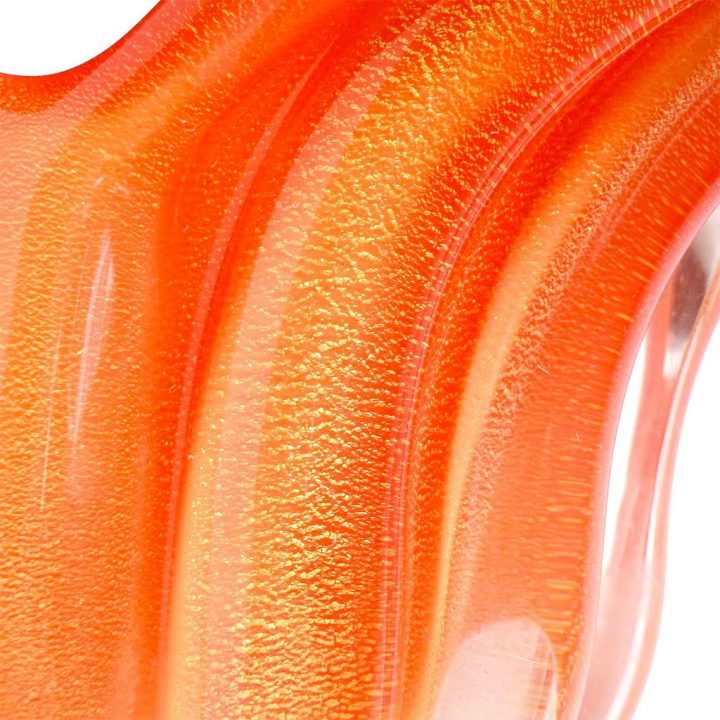 ヴェネチアガラス アルフレッド・バルビーニ ボウル ソッメルソ オレンジ ( Venetian Glass Alfredo Barbini Sommerso and Solid Orange Hues Bowls )