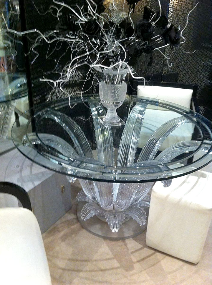 ラリック テーブル カクチュス ( Lalique Cactus Table ) 