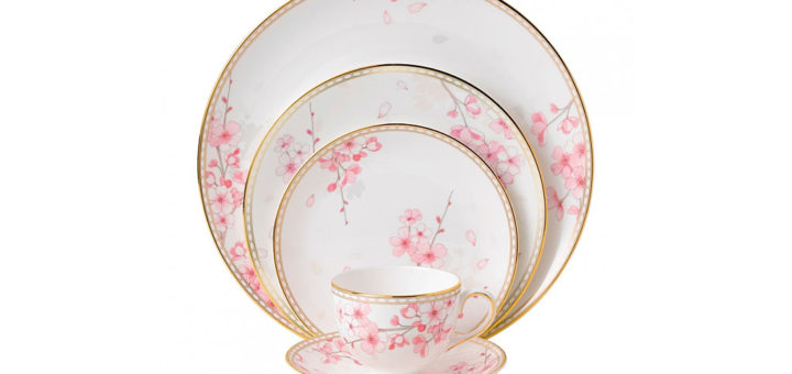 ウェッジウッド スプリング ブロッサム テーブルセッティング 5点セット ( Wedgwood Spring Blossom 5-Piece Place Setting )