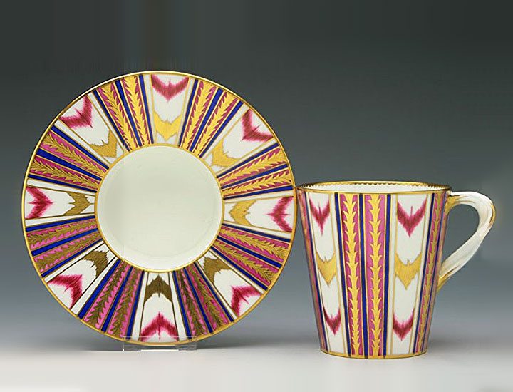 セーブル ゴブレット 差し込み様式カップと鞘受け皿 ( Sevres Goblet Cup And Saucer )