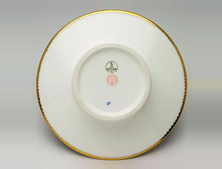 セーブル ゴブレット 差し込み様式カップと鞘受け皿 ( Sevres Goblet Cup And Saucer )