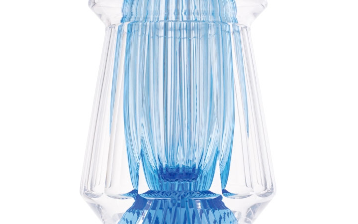 ボヘミアガラス モーゼル 花瓶 クリサリス 3341 （ Bohemian Glass Moser Hand Cut Vase Chrysalis 3341 )