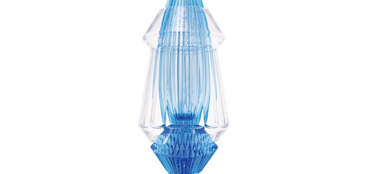 ボヘミアガラス モーゼル 花瓶 クリサリス 3341 （ Bohemian Glass Moser Hand Cut Vase Chrysalis 3341 )