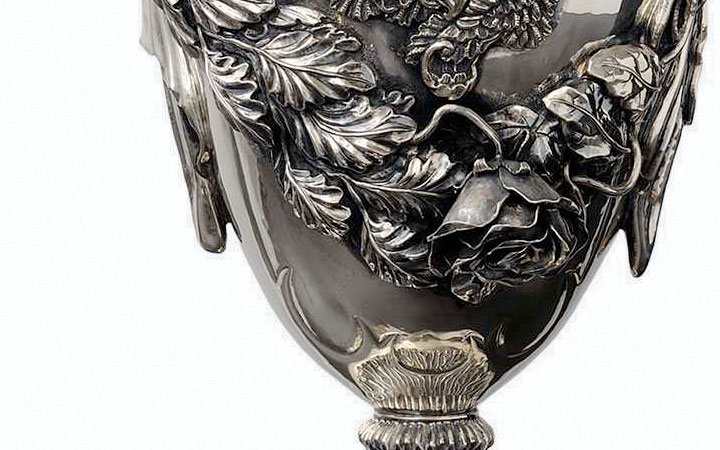 ブチェラッティ 銀製 花瓶 デラ・ヴィットリア ( Buccellati Silver Della Vittoria Vase )