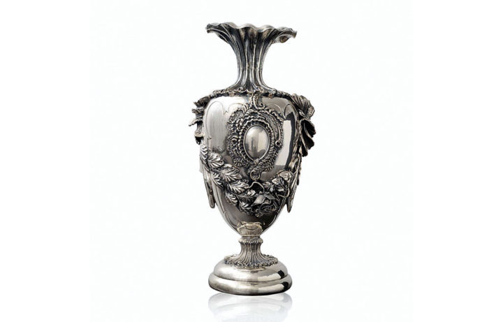 ブチェラッティ 銀製 花瓶 デラ・ヴィットリア ( Buccellati Silver Della Vittoria Vase )