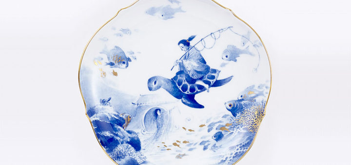 マイセン 2018年 メモリアルプレート「浦島太郎」 ( Meissen Plate of the Year 2018 'Urashimataro' )