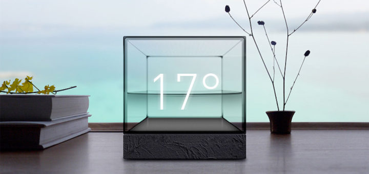 未来の水槽 「 Weather Cube 」