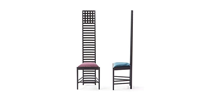 チャールズ・レニー・マッキントッシュ - ヒルハウスチェア ( Charles Rennie Mackintosh - Hill House Chair )