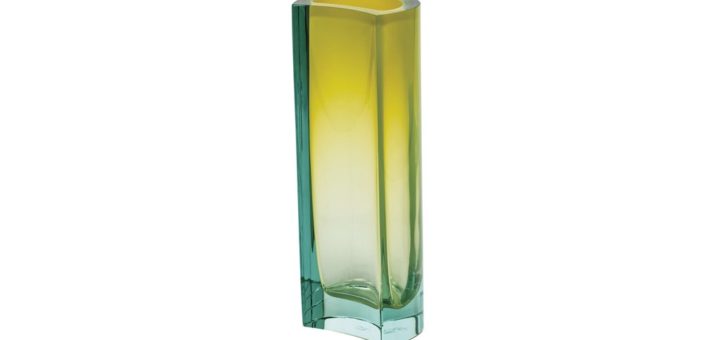 ボヘミアガラス モーゼル 花瓶 リオ ( Bohemian Glass Moser Rio Hand Cut Vase )