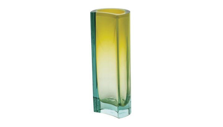 ボヘミアガラス モーゼル 花瓶 リオ ( Bohemian Glass Moser Rio Hand Cut Vase )