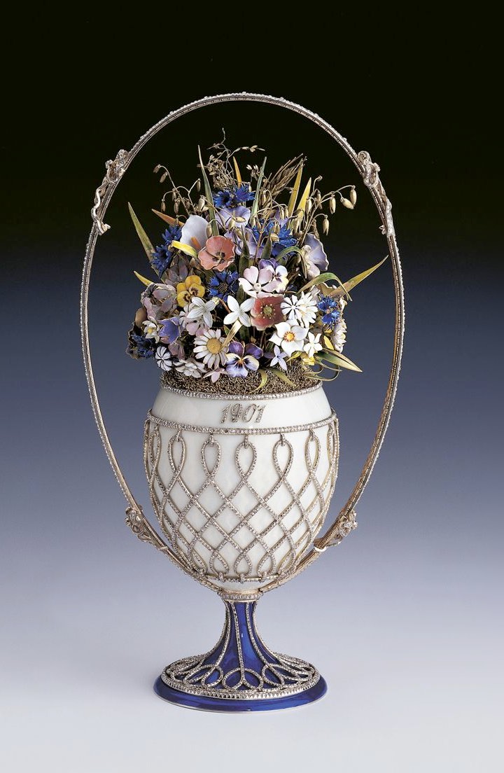 ファベルジェの卵 花籠 1901 ( Fabergé Imperial Eggs Basket Of Flowers )