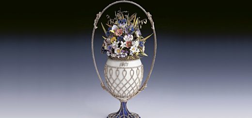 ファベルジェの卵 花籠 1901 ( Fabergé Imperial Eggs Basket Of Flowers )