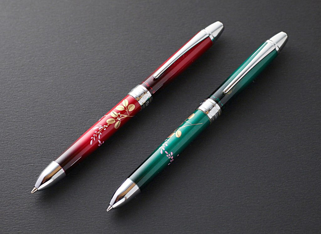 玉虫塗ボールペン 羽生結弦さん衣装モチーフ蒔絵 販売スタート