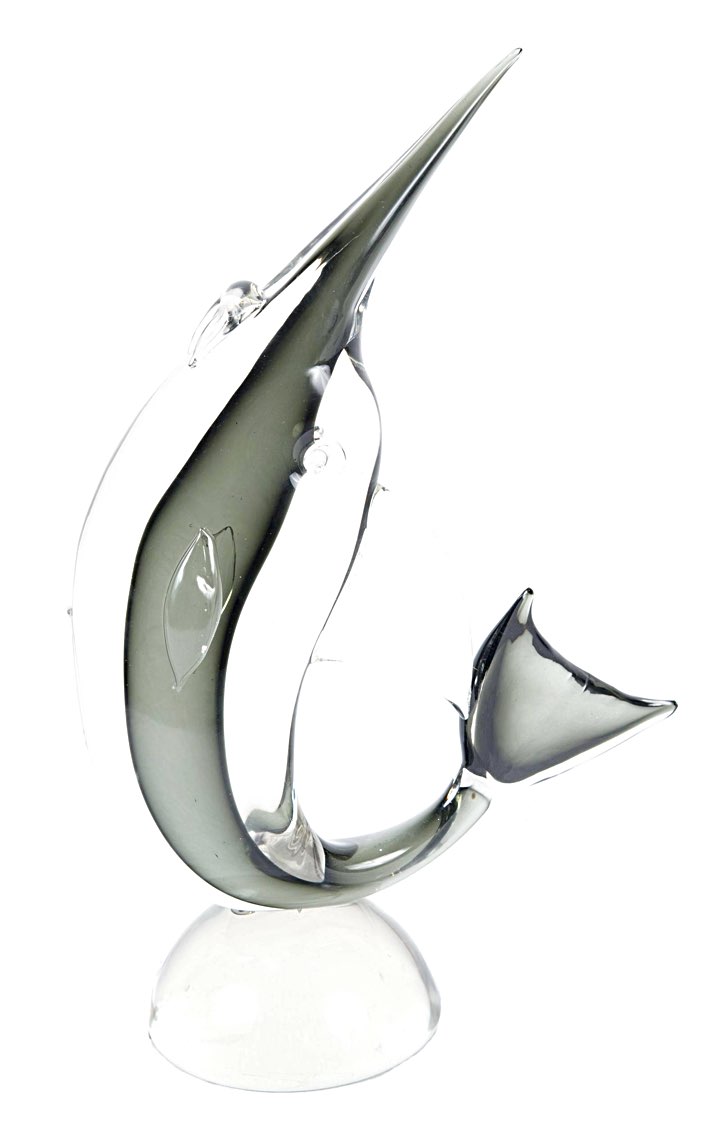 ヴェネチアガラス フィギュリン メカジキ ( Venetian Glass Figurines Swordfish )