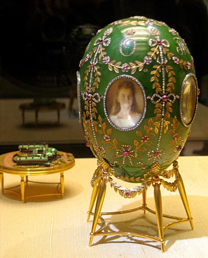 ファベルジェの卵 アレクサンドル宮殿 1908 ( Fabergé Imperial Eggs Alexander Palace )