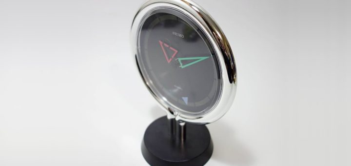 セイコー SEIKO ポストモダンデザイン 置時計
