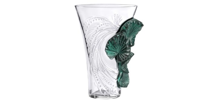 ラリック パルメ 花瓶 ( Lalique Palme Vase )