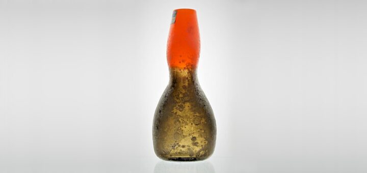 ヴェネチアガラス アルフレッド・バルビーニ 花瓶 “Incalmo Scavo” ( Venetian Glass Alfredo Barbini a “Incalmo Scavo” Vase )