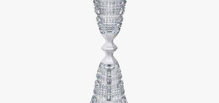 バカラ　花瓶 ニューアンティーク ミラージュベース BY マルセル・ワンダース スタジオ ( Baccarat New Antique Mirage Vase By Marcel Wanders Studio)