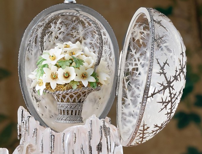 ファベルジェの卵 冬の卵 1913 ( Fabergé Imperial Eggs Winter 1913 )